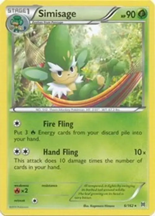 Simisage card art