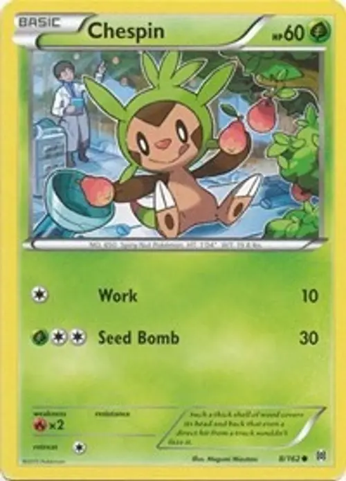 Chespin (8) card art