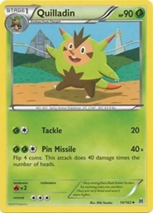 Quilladin card art