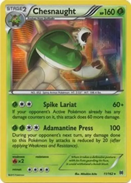 Chesnaught card art