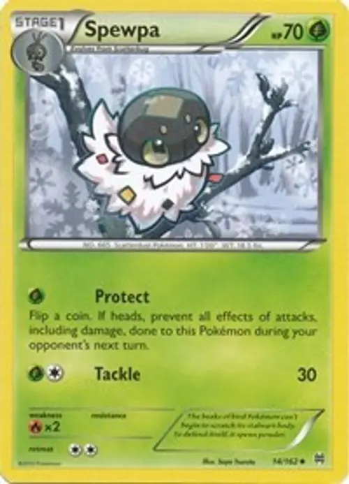 Spewpa card art