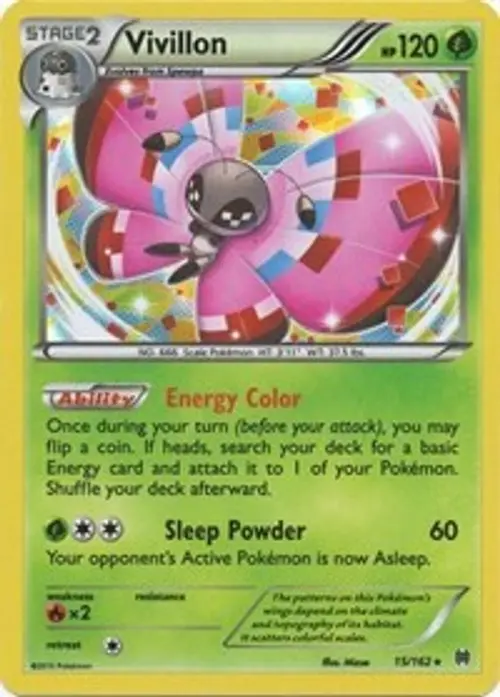 Vivillon card art