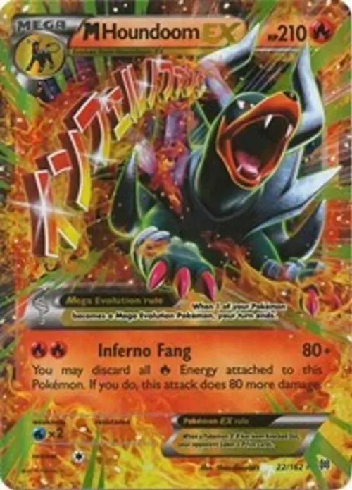 M Houndoom EX card art