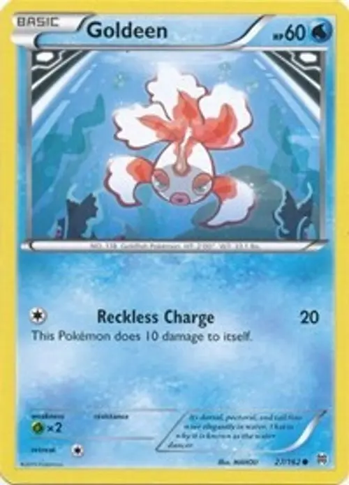 Goldeen card art