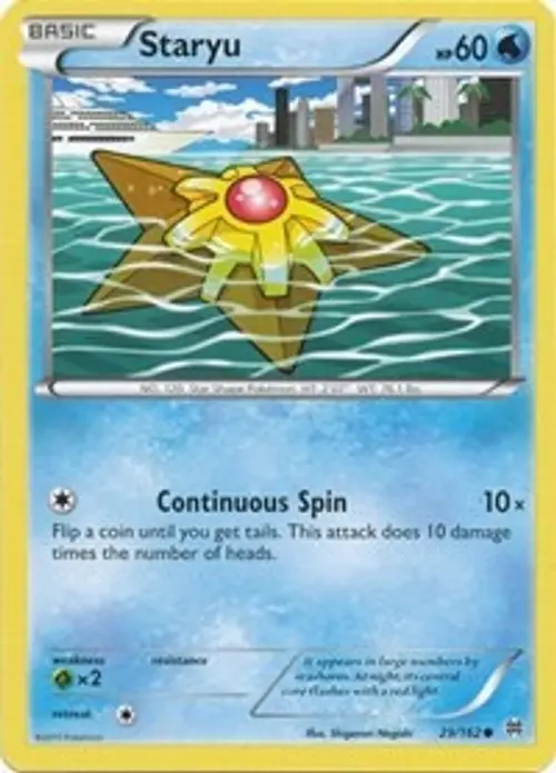 Staryu card art