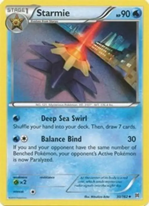 Starmie card art