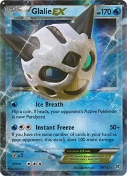 Glalie EX card art