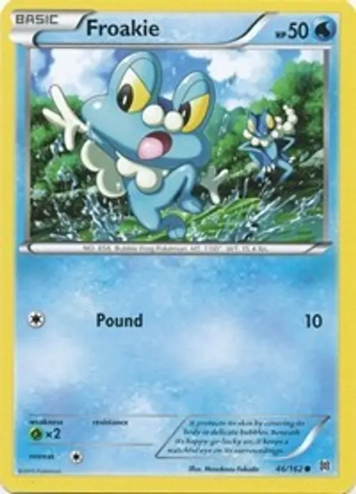 Froakie card art