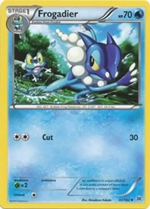 Frogadier card art