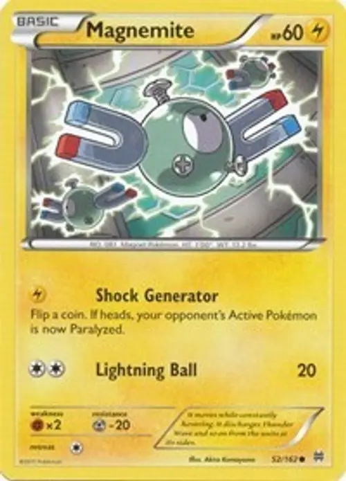 Magnemite (52) card art