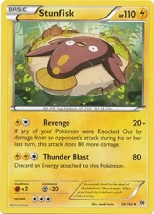 Stunfisk card art