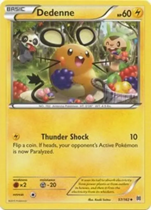 Dedenne card art