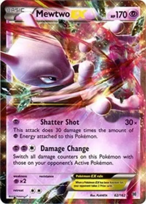 Mewtwo EX (62) card art