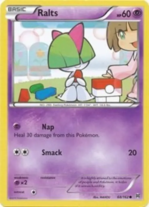 Ralts (68) card art