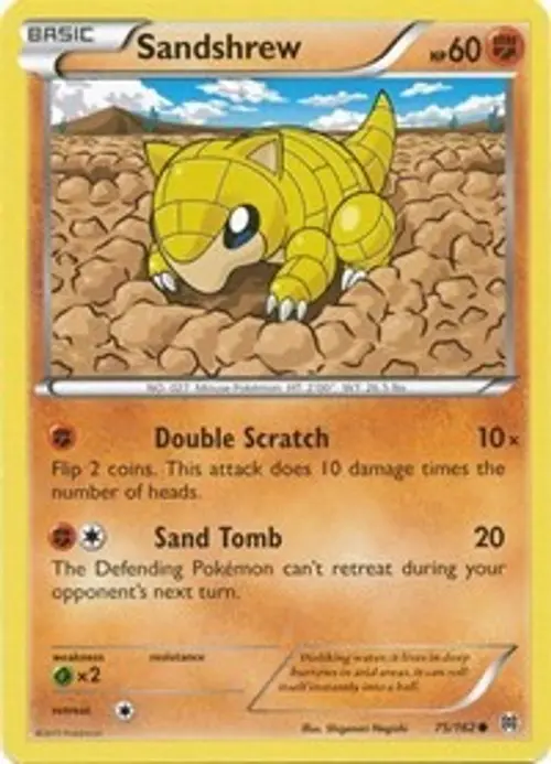 Sandshrew card art