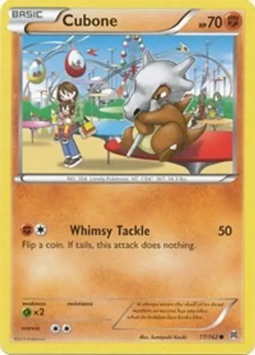 Cubone card art