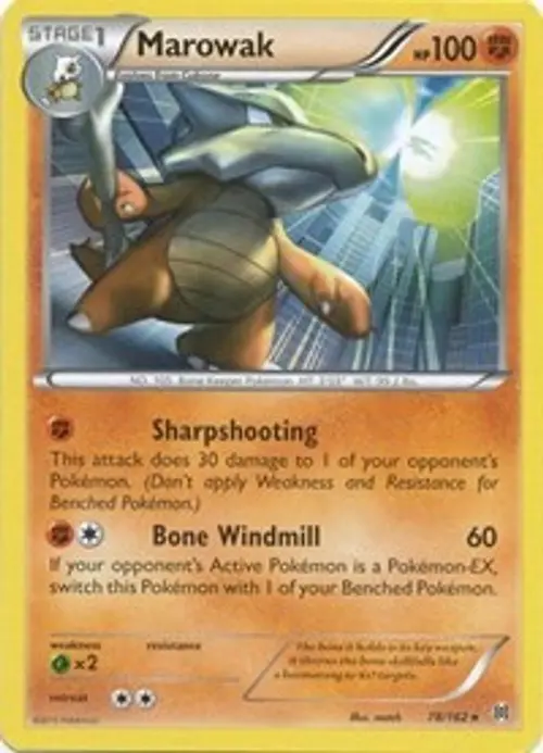Marowak card art