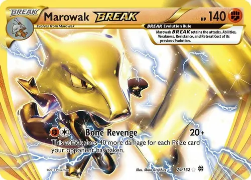 Marowak BREAK card art