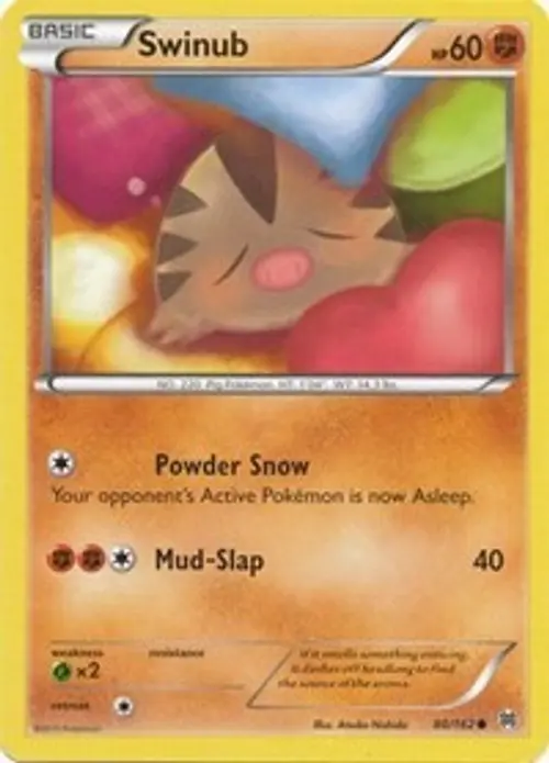 Swinub card art