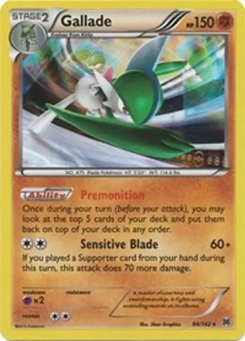 Gallade card art
