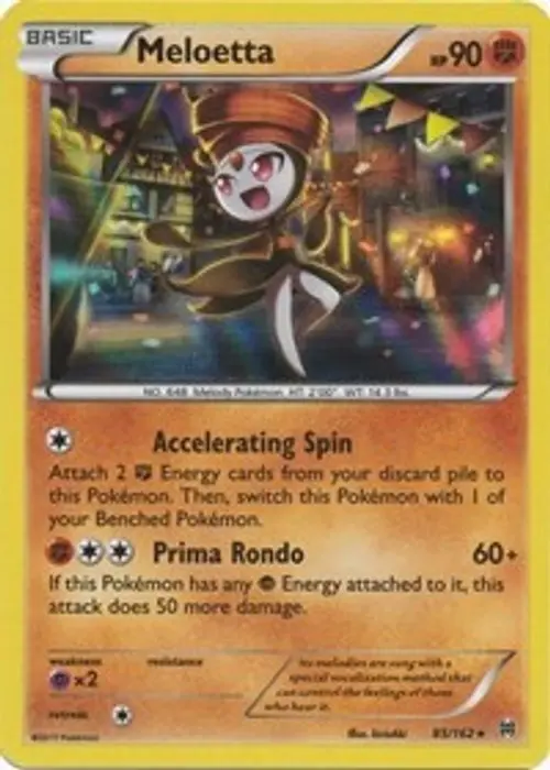 Meloetta card art