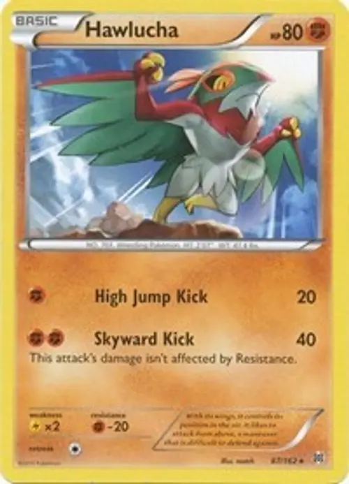Hawlucha card art