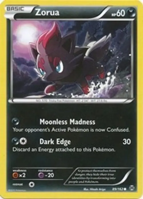 Zorua (89) card art
