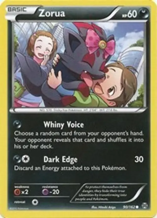 Zorua (90) card art