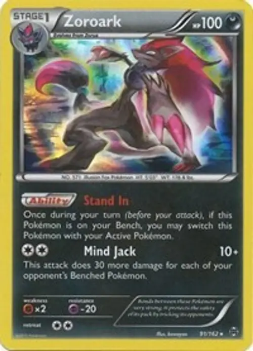 Zoroark card art