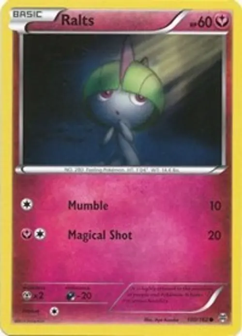 Ralts (100) card art