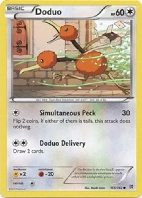 Doduo (115) card art