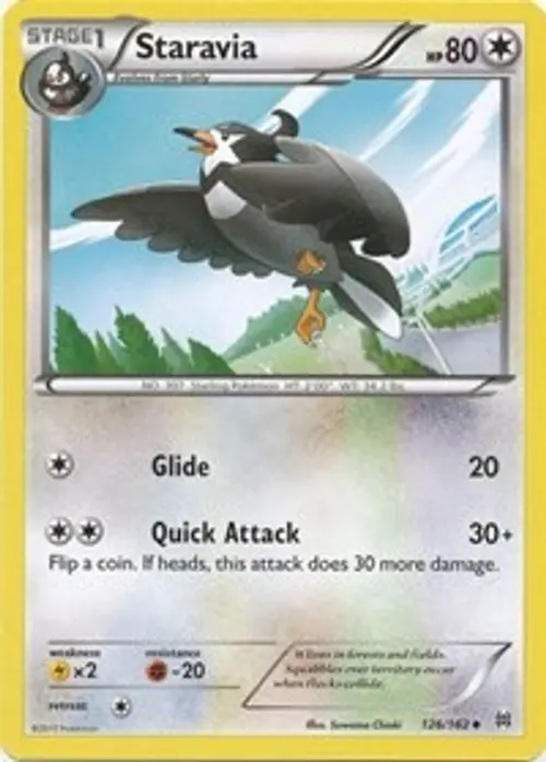 Staravia card art