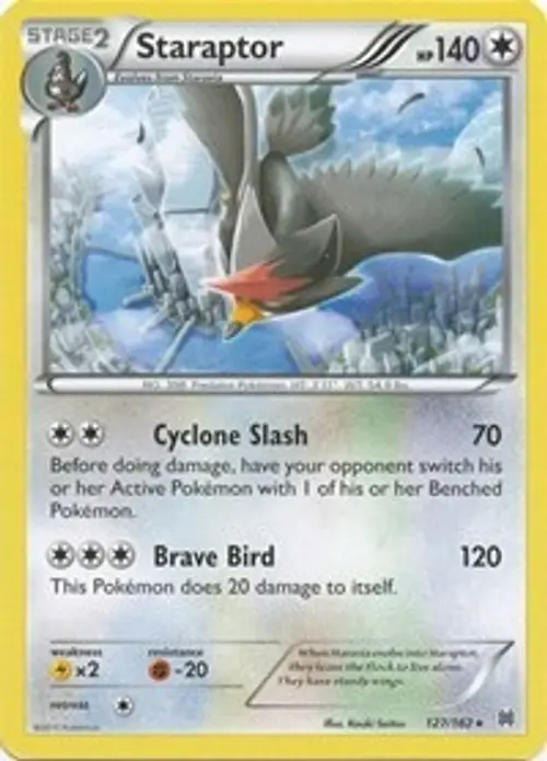Staraptor card art