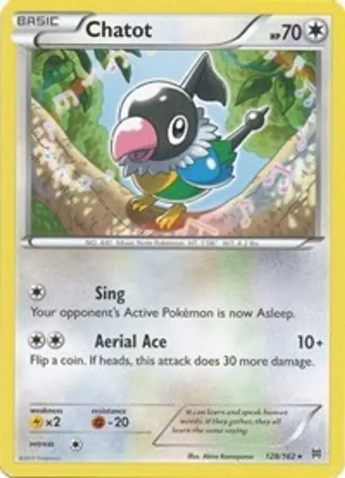 Chatot card art