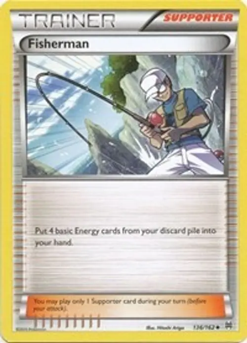 Fisherman card art