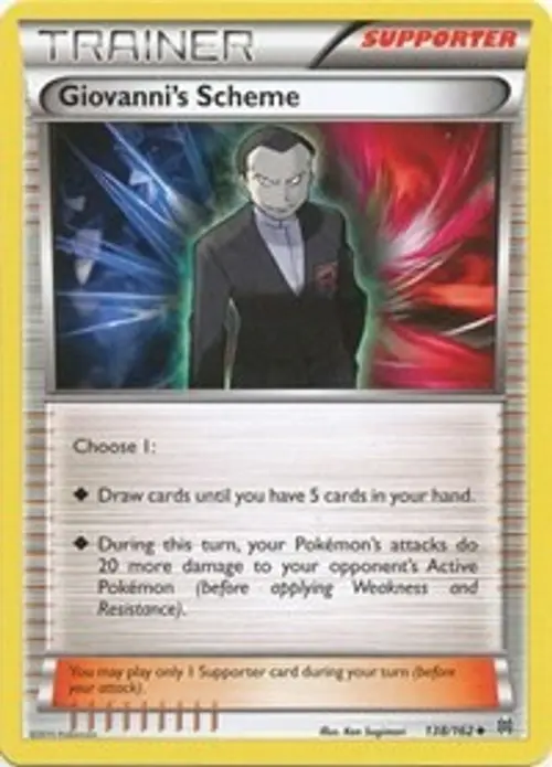 Giovanni's Scheme card art