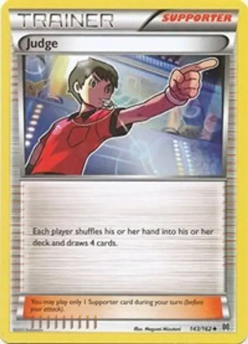 Judge card art