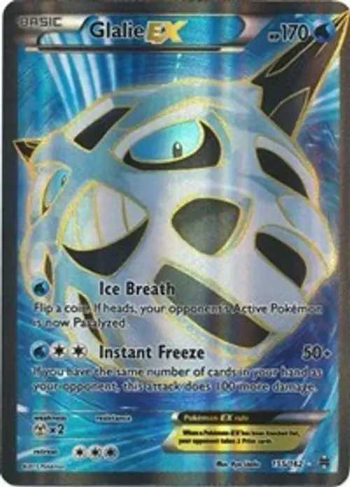 Glalie EX (Full Art) card art