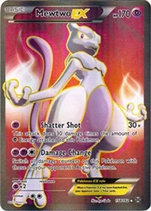 Mewtwo EX (158 Full Art) card art