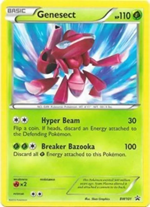 Genesect - BW101 card art