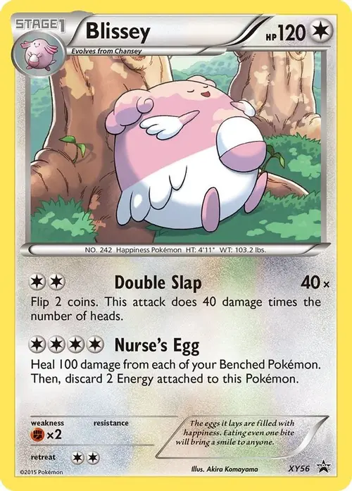 Blissey - XY56 card art