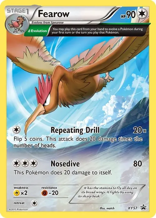 Fearow card art
