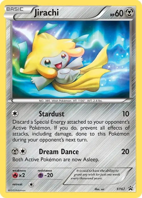 Jirachi - XY67 card art