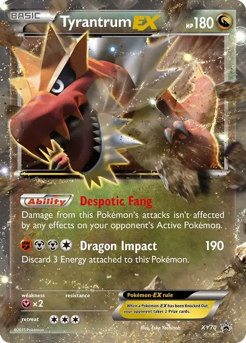 Tyrantrum EX card art