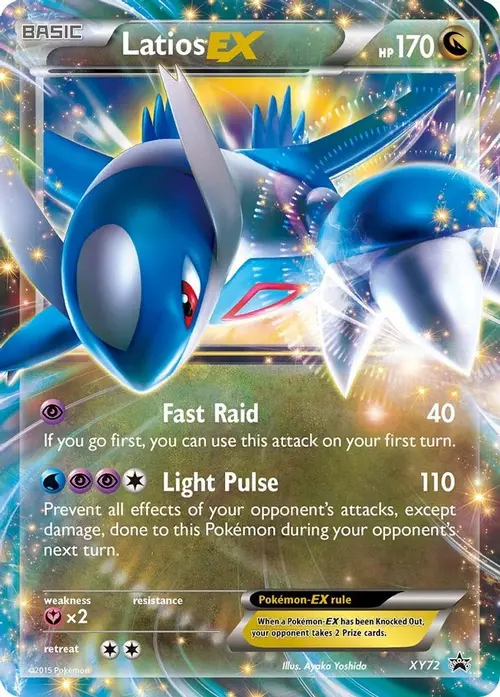 Latios EX card art