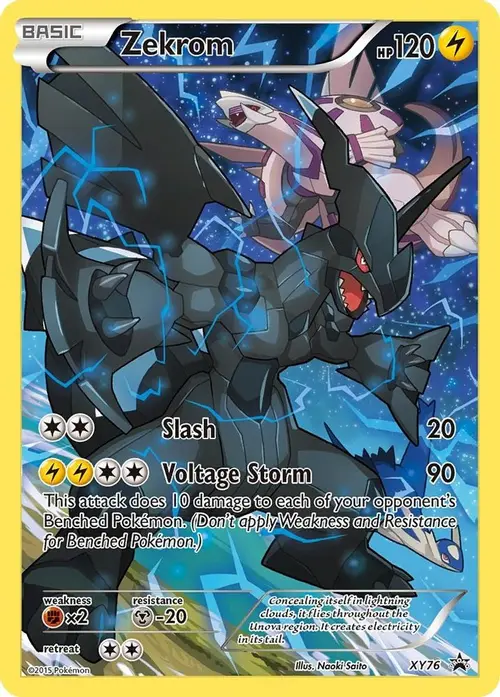 Zekrom (Full Art Promo) card art