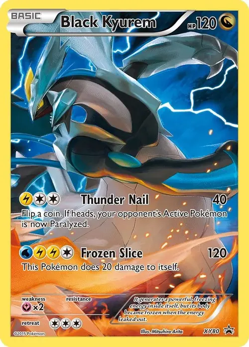 Black Kyurem - XY80 card art