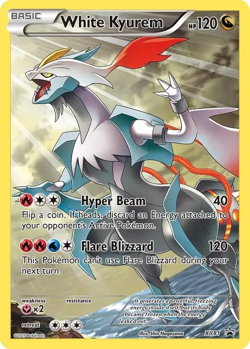 White Kyurem (Full Art Promo) card art