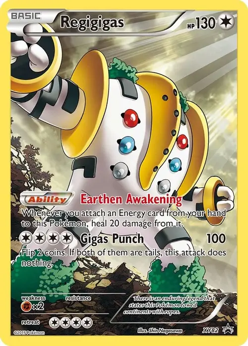 Regigigas (Full Art Promo) card art
