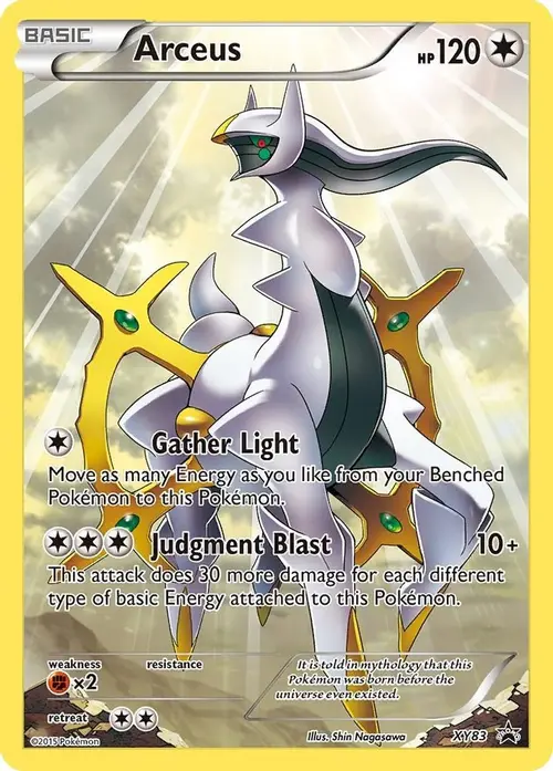 Arceus - XY83 card art